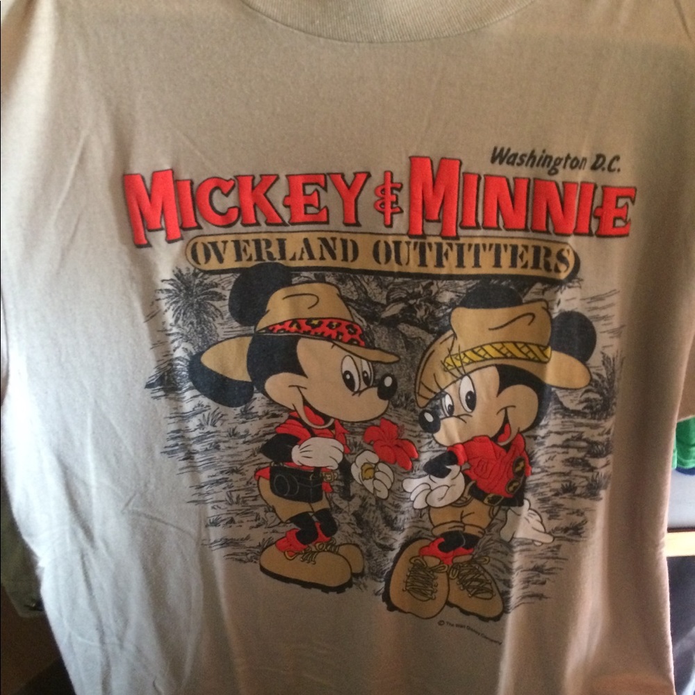 1970s single stitch Mickey and Minnie shirt